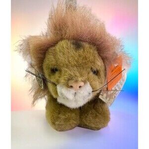 WESTCLIFF Collection LION Plush Stuffed Animal Brown VINTAGE, Rare With Tags